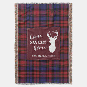Couverture Tartan personnalisé de Noël MacLachlan