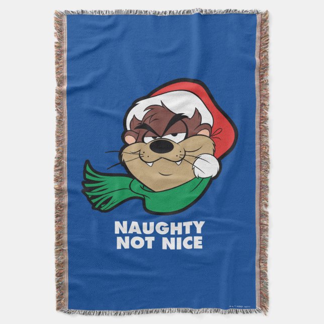 Couverture TAZ™ "Naughty Not Nice" (devant Vertical)