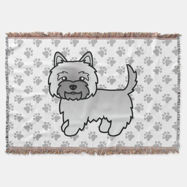 Couverture Tervueren Cairn Terrier Chien de Dessin Animé Mign (Devant)
