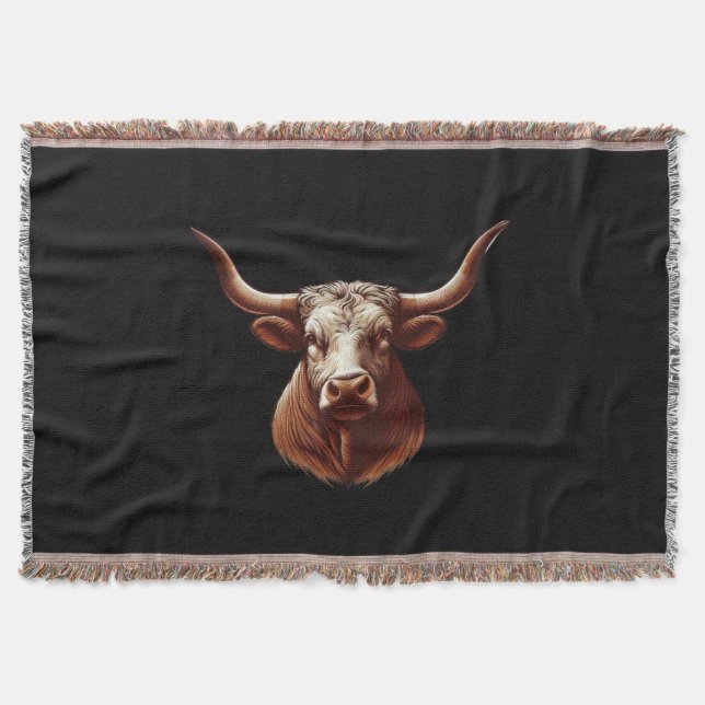 Couverture Texas Longhorn (Devant)