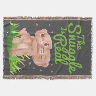 Couverture The Snuggle is Real Cute Bear Hugs