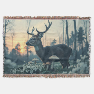 Couverture The Spirit of the Deer at sunrise