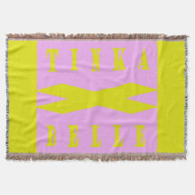 Tinka Belle design couleurs mignonnes citron rose 