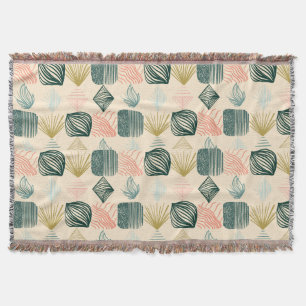 Couverture Tissu de moisissure tribale des Caraïbes gras : cr