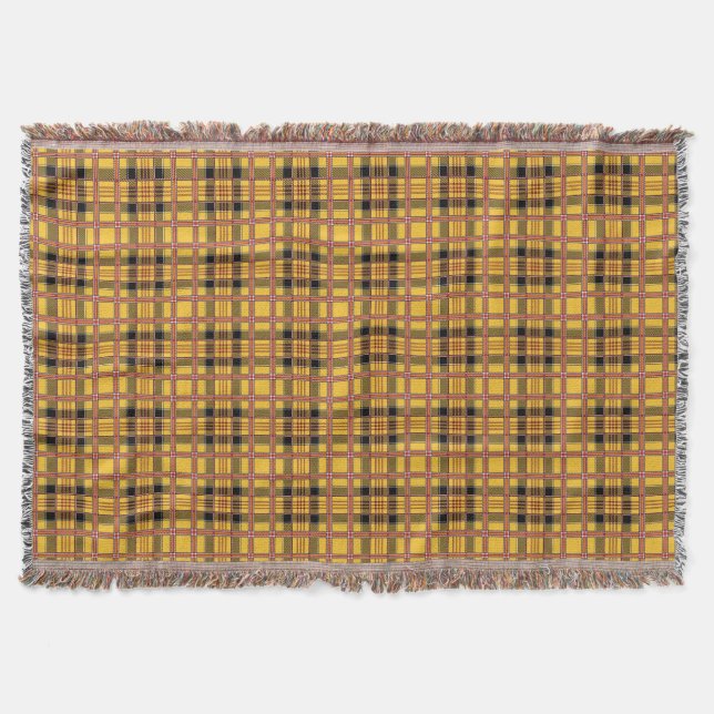 Couverture Tissu plaqué Grilles Brown de texture-52628 (Devant)