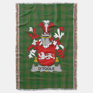 Couverture Toole irlandaise ou O_Toole Manteau d'armoiries fa