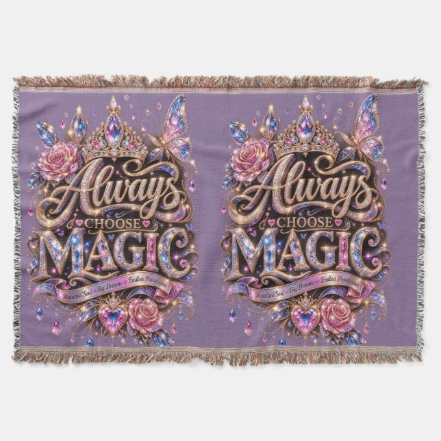 Couverture Toujours choisir le design Crystal Magic Sparkle (Devant)