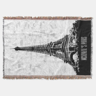 Couverture Tour Eiffel de Paris ajoutent votre nom