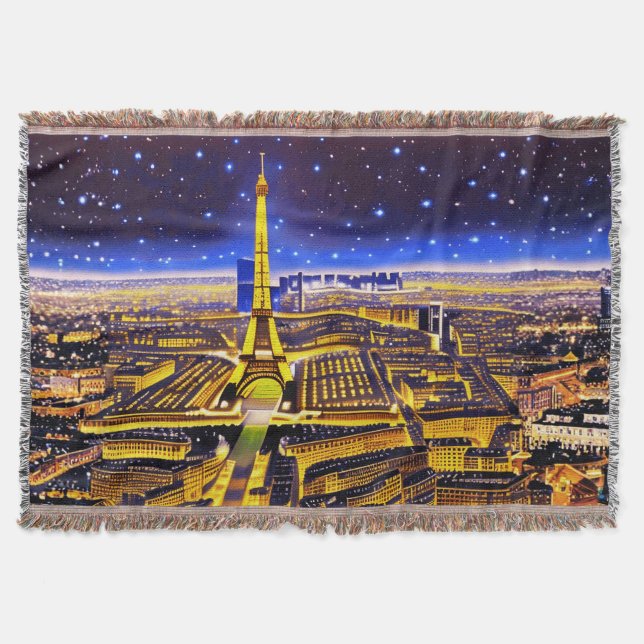 Couverture Tour Eiffel et Paris sous les étoiles (Devant)
