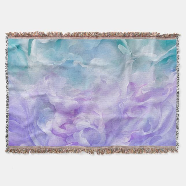 Couverture Tourbillon de nuage bleu et violet (Devant)