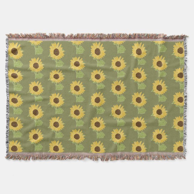 Couverture Tournesol aquarelle (Devant)