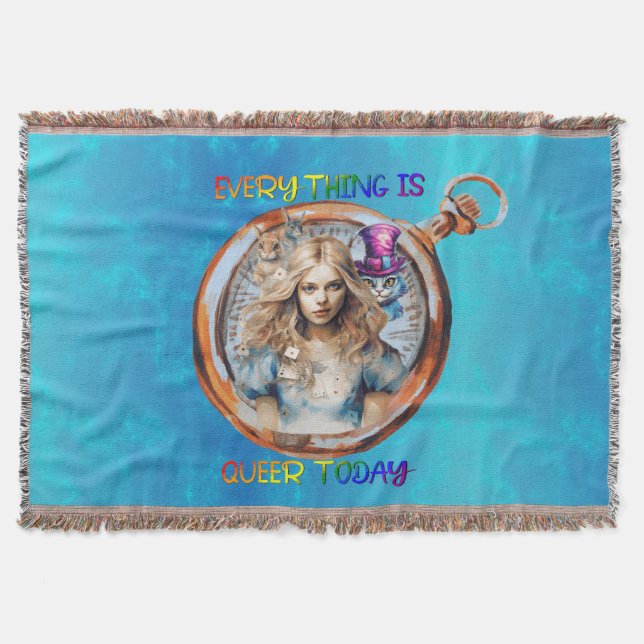 Couverture Tout est Queer Today - Alice au pays des merveille (Devant)