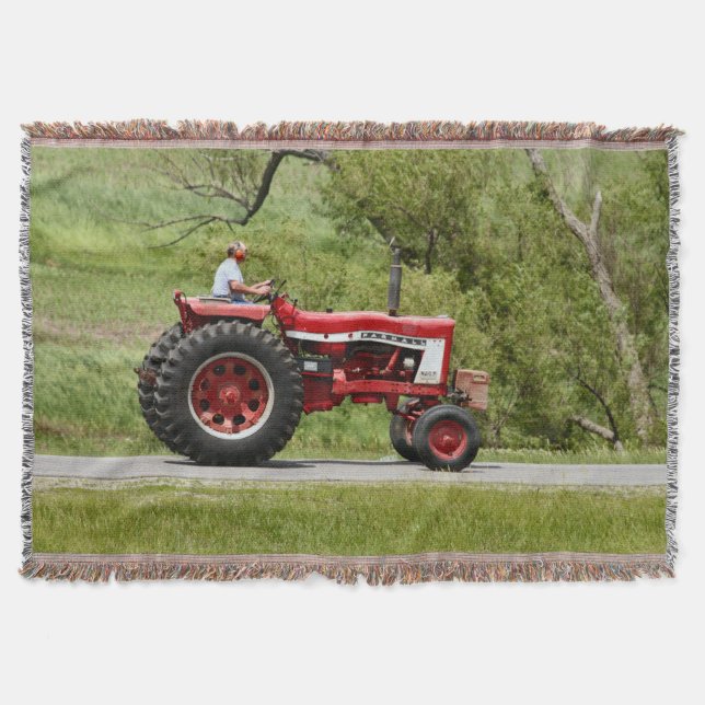 Couverture Tracteur rouge (Devant)