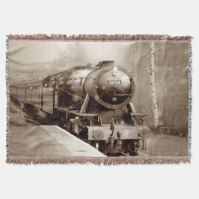 Couverture Train 21 Throw Blanket (Devant)