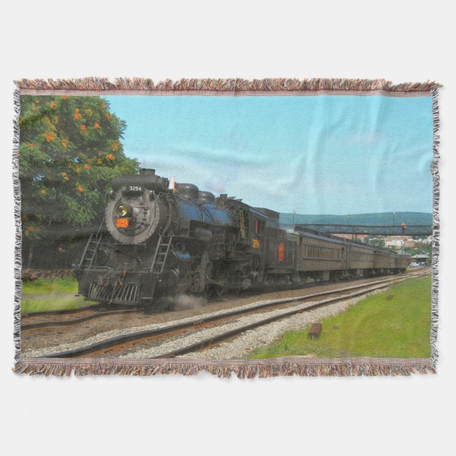 Couverture Train 22 Throw Blanket (Devant)