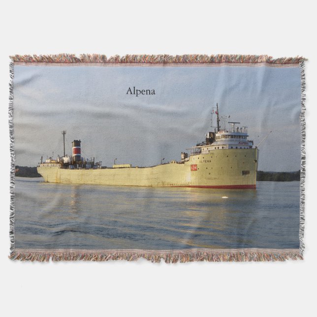 Couverture tressée Alpena (Devant)