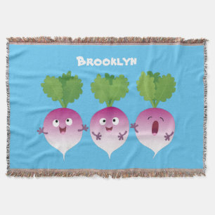 Couverture Trio de légumes mignons navets chantant dessin ani