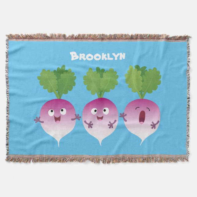 Couverture Trio de légumes mignons navets chantant dessin ani (Devant)