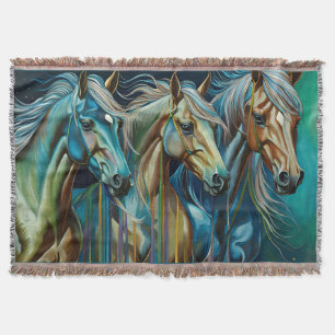 Couverture Trio des chevaux