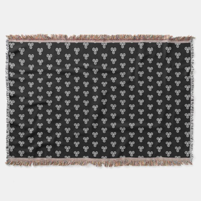 COUVERTURE TRISKELION TRIPLE CELTIQUE SPIRAL (Devant)