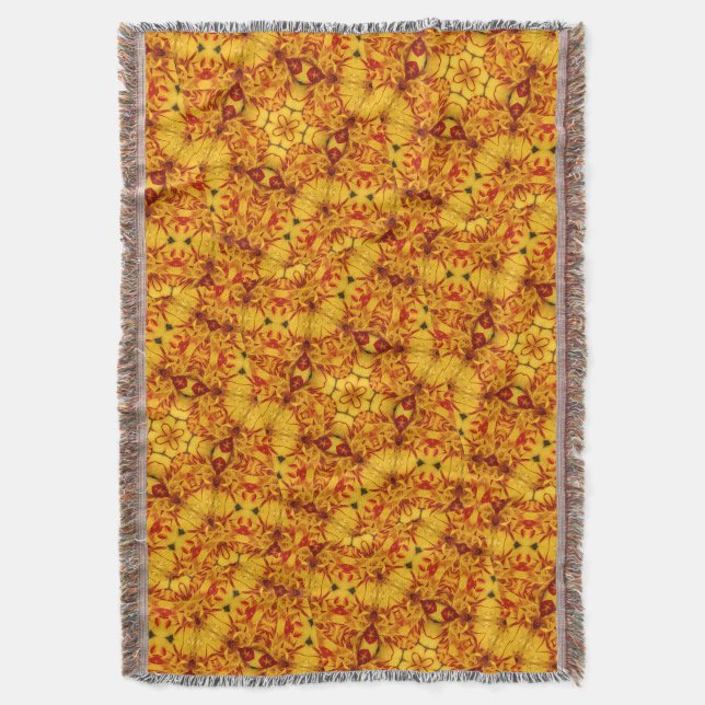 Couverture Tulipe Monsella Rouge Or Élégante à Deux Tons (devant Vertical)