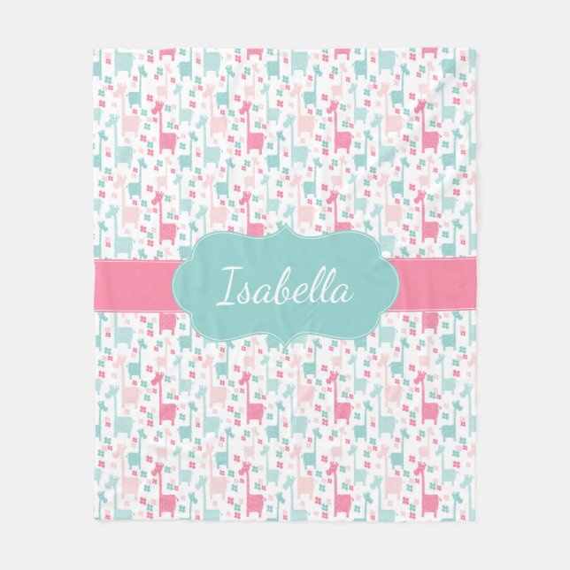 Couverture turquoise d'ouatine d'Aqua de menthe de (Devant)