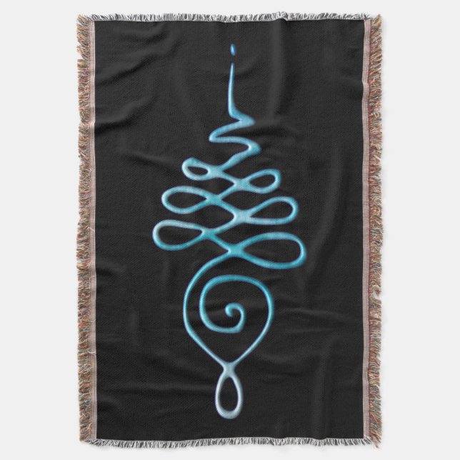 Couverture Turquoise Unalome (devant Vertical)
