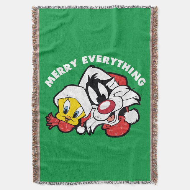 Couverture TWEETY™ & SYLVESTER™ "Joyeux tout" (devant Vertical)