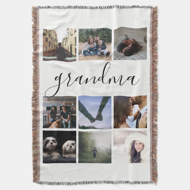 Couverture Typographie personnalisée et collage photo (devant Vertical)