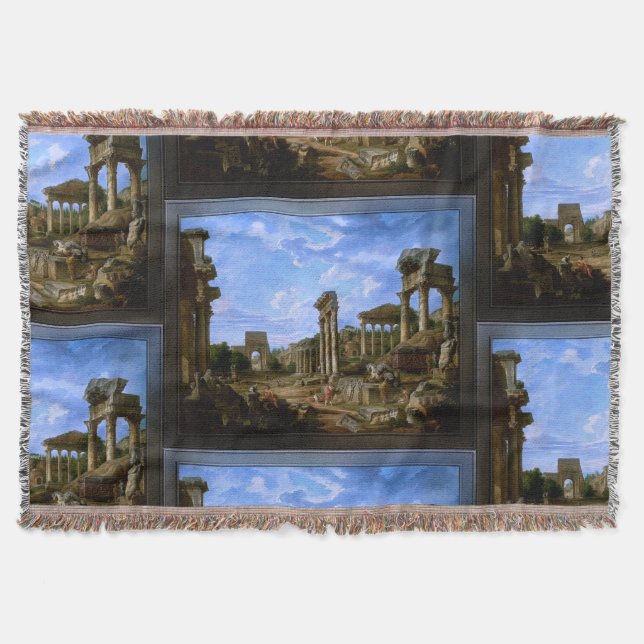 Couverture Un Capriccio du Forum Romain par Giovanni Pannini (Devant)