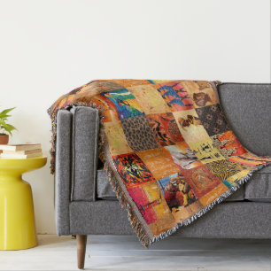 Couverture Un décor de maison de motifs tribaux africains qu