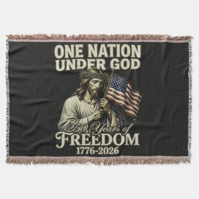 Couverture Une nation sous Dieu 250 ans de bénédictions (Devant)