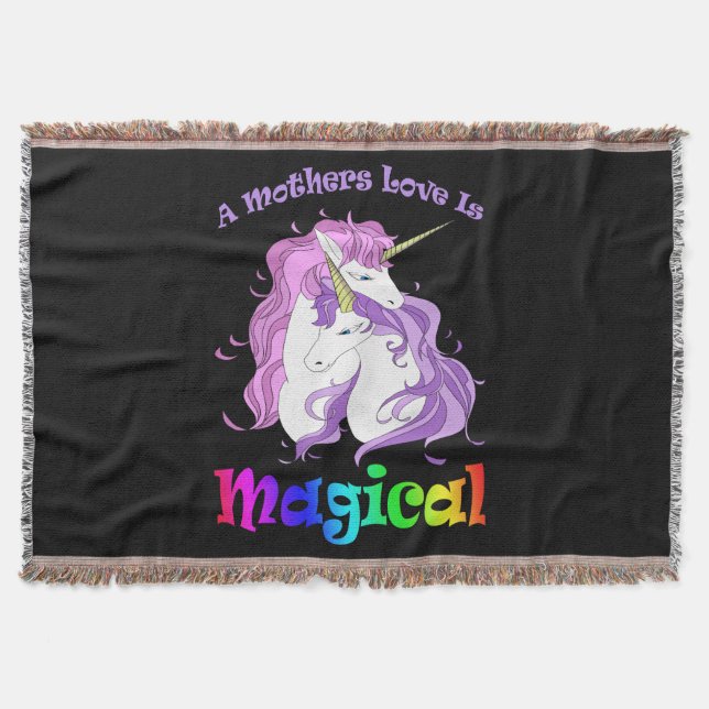 Couverture Unicorn Maman Une Mère L'Amour Est Magique (Devant)