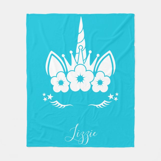 Couverture Unicorne | Face de licorne (Devant)