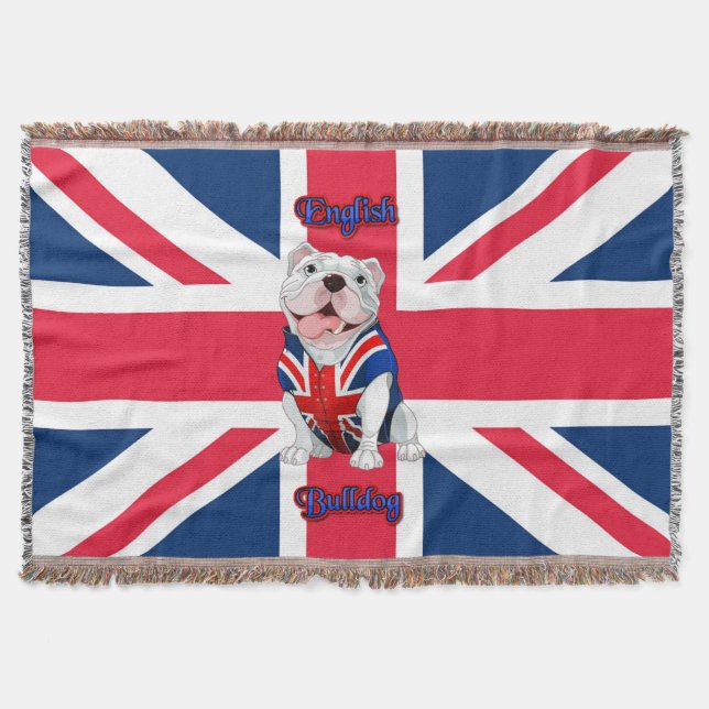 Couverture Union Jack English Bulldog (Devant)