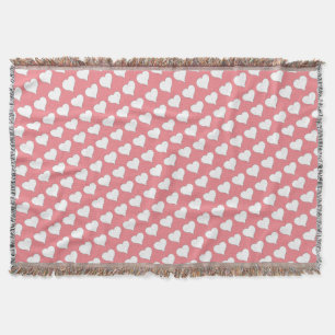 Couverture Valentine's Blanket Classique Coeurs Jeter Blanket