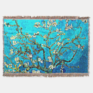 Couverture Van Gogh - Branches avec fleurs d'amandes
