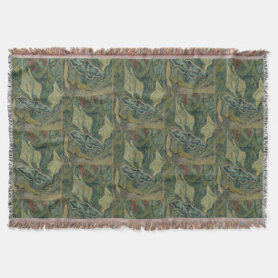 Couverture Van Gogh Grand Papillon de Nuit Vintage Art de la