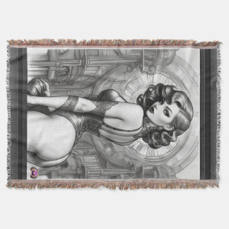 Couverture Velaria Retro Age Pin Up Girl Portrait