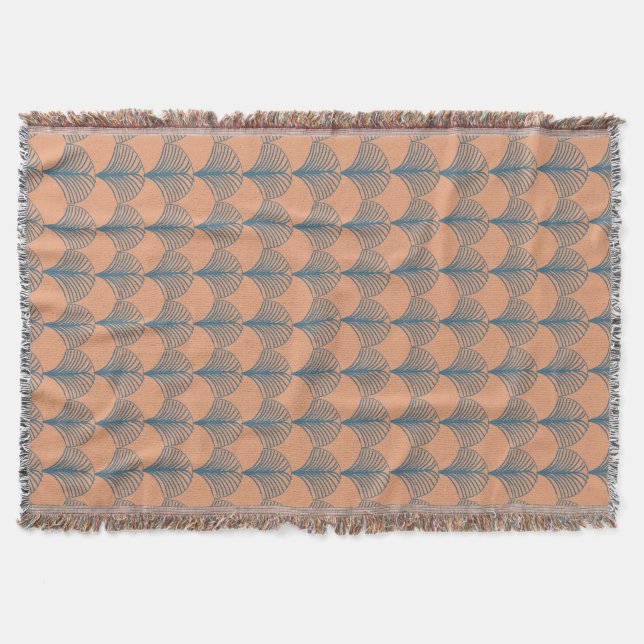 Couverture Ventilateurs turquoises et orange (Devant)