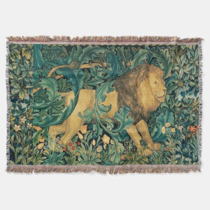 Couverture VERDURE, ANIMAUX FORESTIERS LION Floral