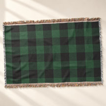 Vert Buffalo Plaid Farmhouse Noël