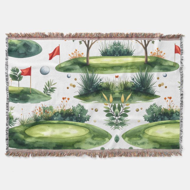 Couverture Vert de putting de golf (Devant)