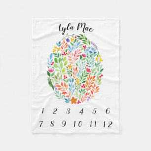 Couverture verticale d'étape importante de bébé