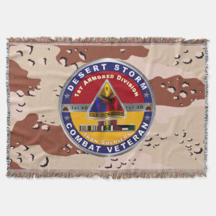 Couverture Vétéran de la 1re division blindée Desert Storm