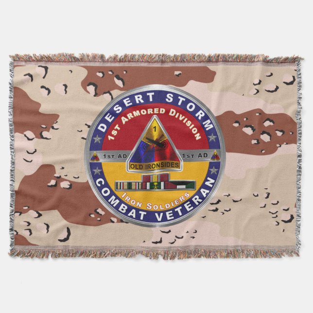 Couverture Vétéran de la 1re division blindée Desert Storm (Devant)