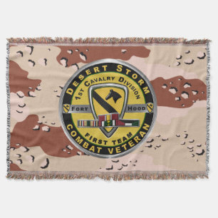 Couverture Vétéran de la 1re division de cavalerie Desert Sto