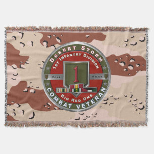 Couverture Vétéran de la 1re division d'infanterie Desert Sto