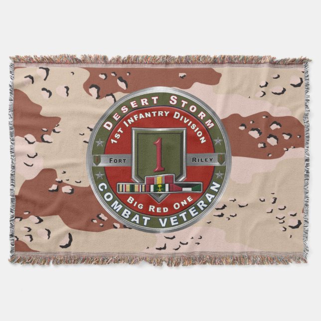 Couverture Vétéran de la 1re division d'infanterie Desert Sto (Devant)