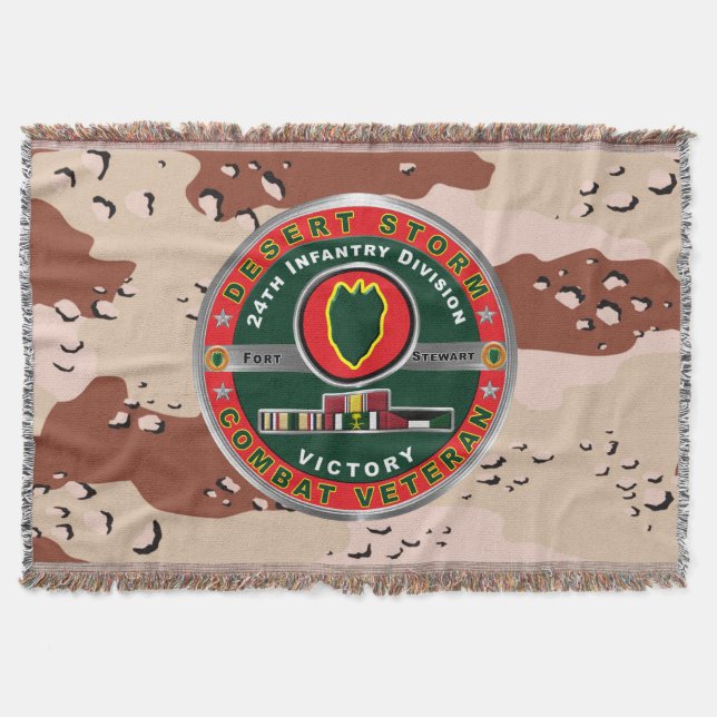 Couverture Vétéran de la 24e division d'infanterie Tempête du (Devant)